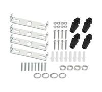 Kit de plaques de plafonnier, 4 ensembles de luminaires | Support de montage for mur suspendu de bureau à domicile avec écrou de rondelle à vis(90mm)