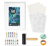 Kit de plaques en gel de 8 x 10 pouces pour la création de cartes et de scrapbooking