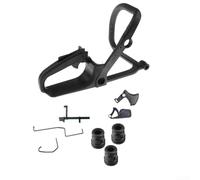 Kit de poignée pour tronçonneuses 017 018 Ms170 Ms180 Pièce de rechange 1130 791 4901 Poignée arrière ergonomique avec tampons de vibrations et matériel de montage Construction en plastique pour