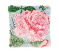 Kit De Point Noué Hooki Hooki ¿ Coussin Rose De Rico Design : Élégance Et Douceur Pour Votre Intérieur Blanc