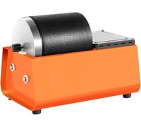 Kit De Polissage De Pierres, Polisseuse Électrique Grande Capacité De 2,5 Kg avec Tambour en Caoutchouc Étanche, Affichage Numérique LED, Vitesse Réglable, Double Entraînement pour Bijoux