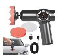 Kit De Polissage De Voitures Sans Fil, Polisseuse Tampon De Voiture, Machine À Polir Sans Fil, Élimination Efficace Des Rayures, Conception Légère Ergonomique, Noir, Pour Métal, Meubles, Verre, Camion