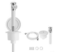 Kit de pommeau de douche yacht avec unité de poche rétractable, système de livraison sous pression, joint anti-poussière et humidité et tuyau en PVC à cinq couches pour une utilisation en extérieur