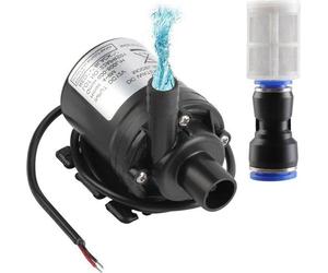 Kit de pompage amphibie 800 l/h, 5 m, avec alimentation mini-DC 12 V, sans broches, pour aquarium et bassin, filtre et pompe de déversement inclus.