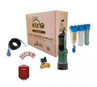 Kit de pompage complet pour cuves de récupération pluviale KIT'O HABITAT JETLY