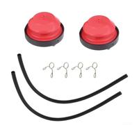 Kit de pompe à ampoule d'amorçage pour tondeuse à gazon, kit de conduite de carburant compatible avec les pièces de tracteur Tecumseh AV520 HMSK100 HMSK105 HMSK110