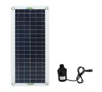 Kit de pompe à eau solaire 30 W en silicium polycristallin, 800 l/h, pour camping-cars, serres et camping
