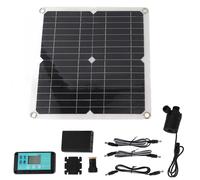 Kit de pompe à eau solaire, panneau de 50W, débit de 800 L/h, pour bassin et jardin