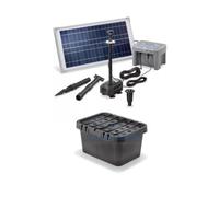 Kit de pompe solaire - ESOTEC - Fountain Pro 500 l/h - 15W - Système batterie 12V - Anneau LED