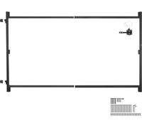 Kit de porte ajustable en fer - Kit de cadre de porte pour ouvertures 152-243cm - Kit de porte robuste - Amélioration de l'habitat