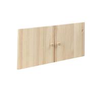 - Kit de portes en pin massif pour étagères Gala Pour étagères Gala de 79.6 cm de large