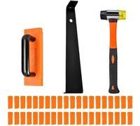 Kit de pose de sol stratifié avec outils pour sols en vinyle (43 pièces)