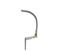 Kit de pose pour vase d'expansion solaire 3/4" flexible inox support et raccord rapide - THERMADOR KMVS