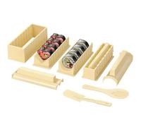 Kit de préparation de sushis tout-en-un, 12 pièces, avec 8 formes différentes de moules à sushis, ustensile de cuisine pour YYV