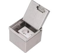 Kit de prises de courant au sol - Comprend des fiches secteur et des prises européennes - Convient pour la maison et le bureau