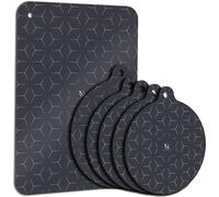 Kit de protection pour plaques à induction, 6 pièces, résistant à la chaleur