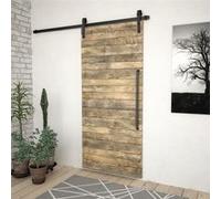 vidaXL Kit de ferrures de portes coulissantes SKIEN 200 cm acier noir