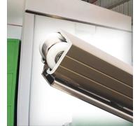 Kit de quincaillerie pour Rail de Porte coulissante en Aluminium pour Porte Simple, Armoire, Placard, débarras, Balcon - Installation Facile, Durable, Fonctionnement Fluide