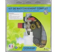 Kit De Raccordement Complet Comap Pour Chauffe-Eau Électrique Vertical
