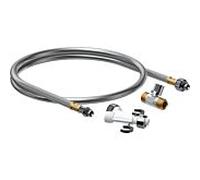 Hansgrohe Ensemble de raccordement d'eau pour WC-douche 60308000, vanne d'angle 1/2"