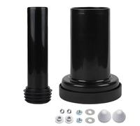 Kit de raccordement mural pour WC - Diamètre du tuyau en polyéthylène 90/110 - Longueur 180 mm - Avec double joint spécial - Accessoires de montage - Compatible avec Geberit 152.426.46.1