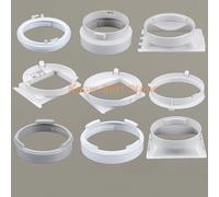 Kit de raccordement pour climatiseur portable 1 pièce, adaptateur de tuyau d'évacuation pour climatiseur mobile, joint de déflecteur, pièces de ventilation de fenêtre NO.21