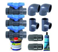 Kit de raccordement pour pompe à chaleur BI-PASS HEATERMAX Ubbink