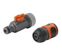 Gardena Set de raccordement 1989-20 pour tuyaux micro-poreux 13 mm (1/2") 2 pièces