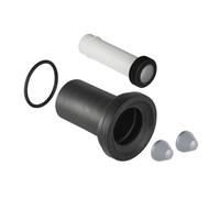 Geberit - Jeu de manchettes pour cuvette suspendue 185 mm, chromé mat (152.404.46.1)