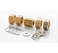 Kit de Raccordement Solaire Inox Ondulé DN20 pour Tube Solaire ECO