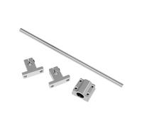 Kit de rail de guidage linéaire de 6 mm, tige lisse, roulement à billes, manchon coulissant(500mm)