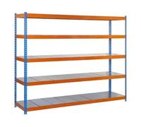 Kit de rangement - SIMON RACK - 2406-5 - Métal - 2000x2400x600mm - Bleu