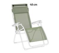 Kit De Rechange Fauteuil Relax Transat Jardin - Chaise Longue : 48 Cm - Rsx/futura - Batyline® Iso - Vert Moss - Lafuma Mobilier