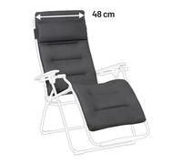 Kit De Rechange Fauteuil Relax Transat Jardin - Chaise Longue : 48 Cm - Rsx/futura - Becomfort® - Gris Dark Grey - Lafuma Mobilier