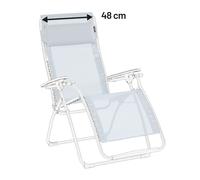 Kit De Rechange Fauteuil Relax Transat Jardin - Chaise Longue : 48 Cm - Rsx/futura - - Bleu Ciel - Lafuma Mobilier