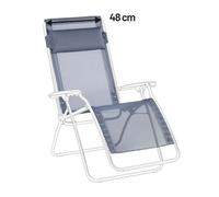 Kit De Rechange Fauteuil Relax Transat Jardin - Chaise Longue : 48 Cm - Rt/rclip - - Bleu Ocean - Lafuma Mobilier