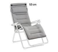 Kit De Rechange Fauteuil Relax Transat Jardin - Chaise Longue Xl : 53 Cm - Rsx Xl/futura Xl - Becomfort® - Gris Silver - Lafuma Mobilier