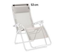 Kit De Rechange Fauteuil Relax Transat Jardin - Chaise Longue Xl : 53 Cm - Rsx Xl/futura Xl - - Beige Seigle - Lafuma Mobilier