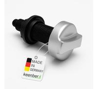 Evier de cuisine Excentrique Set de pièces de rechange - Capuchon chromé mat Ø 44 mm +rotative Ø 35 mm pour vannes excentriques