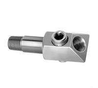 Kit de rechange pour pulvérisateur électrique sans air pour NPT 1/8-27 | Adaptateur fileté en acier inoxydable avec port hydraulique | pour installation de capteur dans les tests industriels