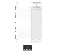 Kit de recharge pour agenda Exatime 21, 2026, 1 jour par page