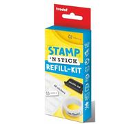 Kit de recharge Stamp 'N Stick - Continuez à utiliser votre tampon et personnalisez les uniformes et effets personnels des enfants