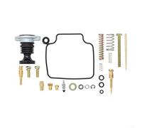 Kit de reconstruction de carburateur en métal pour Honda Fourtrax 300 Trx300 2x4 Trx300fw 4 x 4 ans 1993 à 2000 Comprend 120 jets principaux plus pour pompe d'amorçage Kit de vis à ressort pour