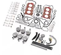 Kit de Reconstruction de Composants de Moteur avec Joints, Pistons, chaîne de Distribution Compatible avec 3,6 L G-as 970 3,6 L