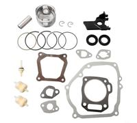 Kit de reconstruction de piston pour Honda pour GX200 pour moteur 4 temps GX160 5,5HP 6,5HP Y compris pour segments de piston, joints et filtres 67,5 mm