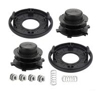 Kit de reconstruction de tête de débroussailleuse pour série FS avec capuchon de bobine à ressort et œillets d'alimentation pour FS80 FS83 FS85