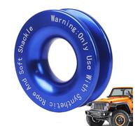 Kit de récupération de treuil en aluminium - Manille robuste de 41 000 lbs, kit de remorquage tout-terrain | Poulie de bloc de démarrage, accessoire résistant à la pour