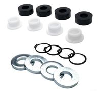 Kit de réglage de la hauteur du plateau 16 pièces pour tondeuses Walker F123 7434-1 5727-1 5740-2, bagues résistantes aux chocs et rondelles en acier