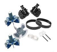 Kit de réglage Zodiac pour BARACUDA MX6 MX8 pour ELITE, R0796200 Pièces de rechange avec pour FLEX pour turbine électrique, pistes, arbres d'entraînement et roulements, pour une installation facile du