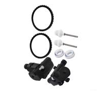 Kit de réglage Zodiac pour nettoyeur de piscine Baracuda MX8 MX6 avec R0796200 R0525100 R0524700 R0524800 2 pistes 2 arbres d'entraînement 2 appareils de contrôle 2 roulements 8 pièces de rechange
